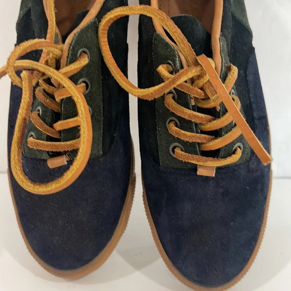 Vintage Cole Haan Sporting Woman's Suede Laceup Sneakers size 6.5 - Picture 14 of 16